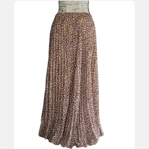 NWOT Sheer Maxi Skirt.